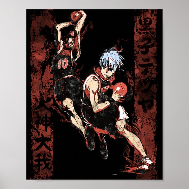 Poster Kuroko & Taiga (Frente)