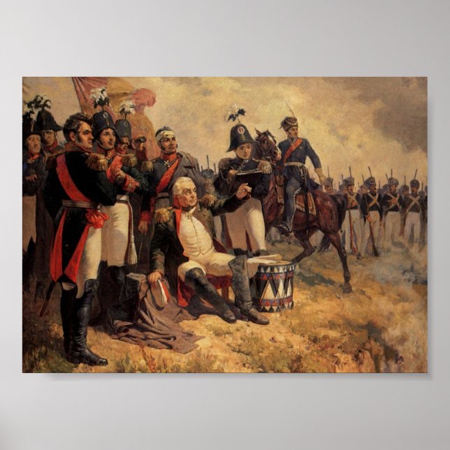 Póster Kutuzov em Borodino (Frente)