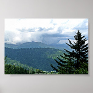 Poster Kuwohi atualizado, Clingmans Dome, Enfumaçados Exc