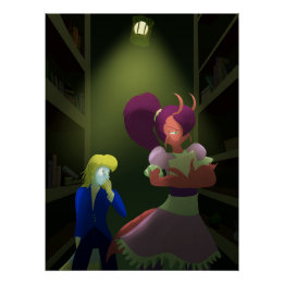 Póster Kuzoura e Crayfish Girl