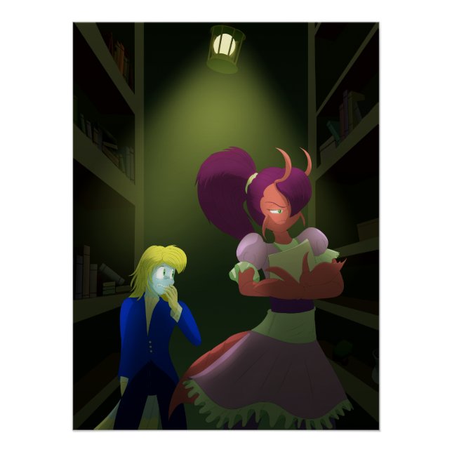 Póster Kuzoura e Garota Lagostim (Frente)