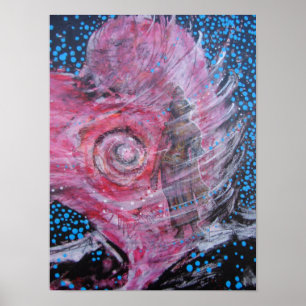 Póster Kwan Yin é a deusa da bondade e da piedade