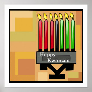 Póster kwanzaa
