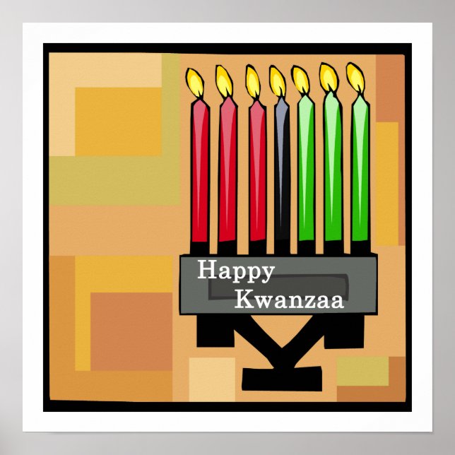Póster kwanzaa (Frente)