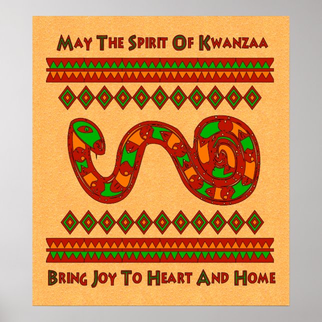 Póster Kwanzaa Cobra (Frente)