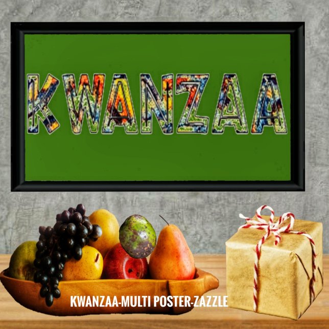 Poster Kwanzaa-Multi (Criador carregado)