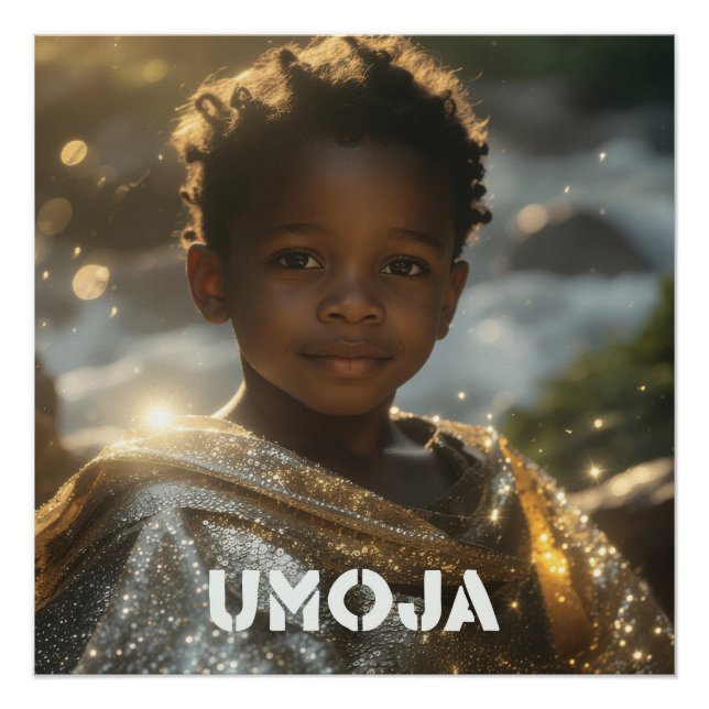 PÓSTER KWANZAA - UMOJA (Frente)