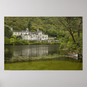 Póster Kylemore Abbey, County Galway, Irlanda,