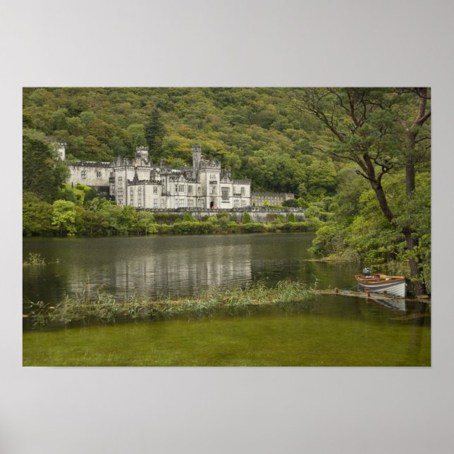 Póster Kylemore Abbey, County Galway, Irlanda, (Frente)