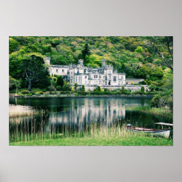 Póster Kylemore Abbey Irlanda
