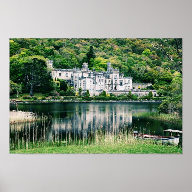 Póster Kylemore Abbey Irlanda (Frente)