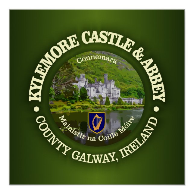 Póster Kylemore Castle & Abbey (rd) (Frente)