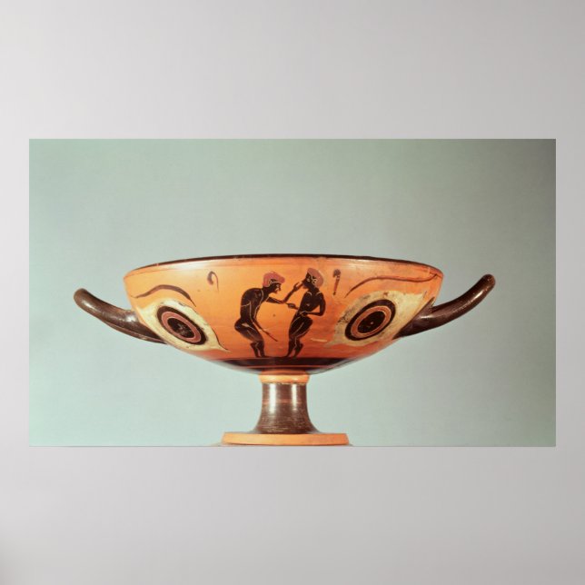 Poster Kylix preto, c.580-525 BC (Frente)