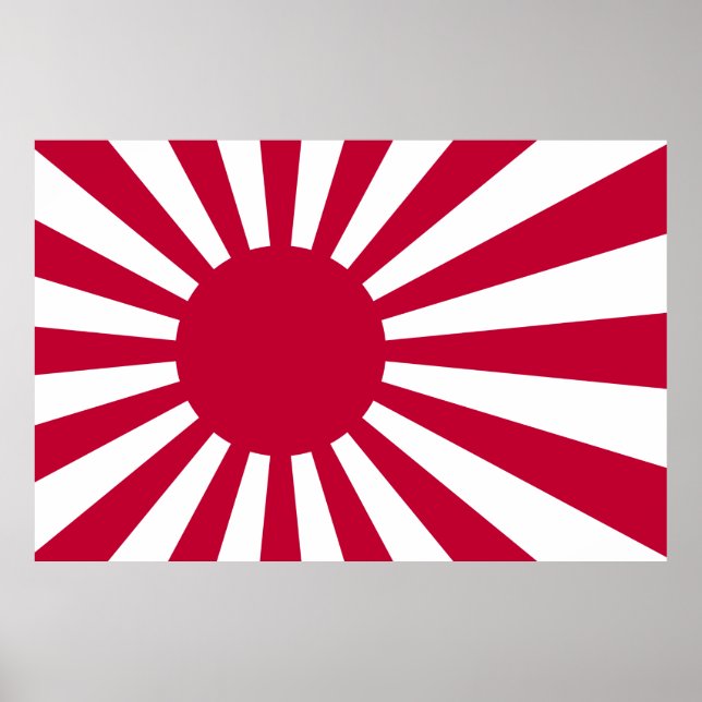 Poster Kyokujitsu-ki (marítimo) (Frente)