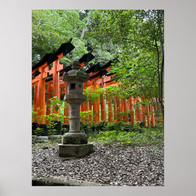 Poster Kyoto - Fushimi Inari (Frente)