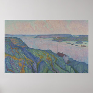 Poster Kyrkesund, 1911 (petróleo na canvas)