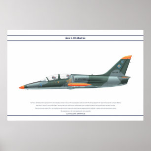 Poster L-39 Aero Uzbekistan