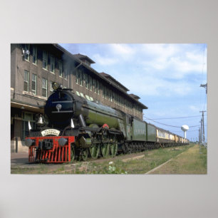 Póster L&N 4-6-2 com do "o Scotsman vôo "