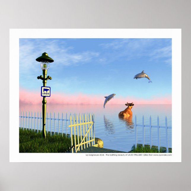 Póster La baigneuse d'Urk - A beleza balnear de Urk (Frente)