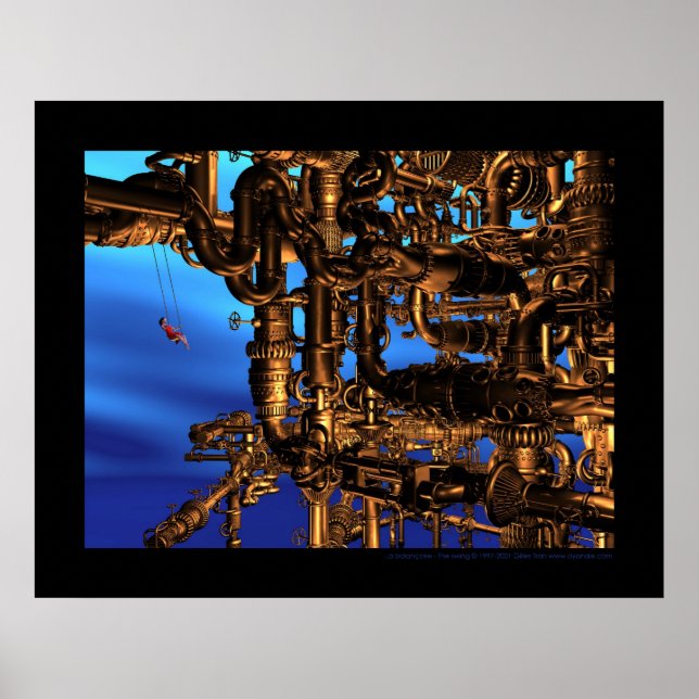 Póster La balançoire - O balanço (Frente)