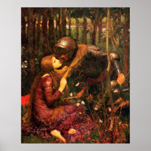 Poster La Belle Dame sans Merci - John William Waterhouse