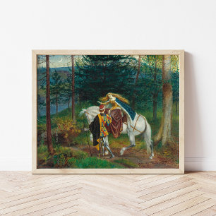 Poster La Belle Dame Sans Merci   Walter Crane