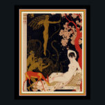 Póster "La Belle Helene" 1922 Art Deco 16 x 20<br><div class="desc">George Barbier,  La Belle Helene,  1922</div>