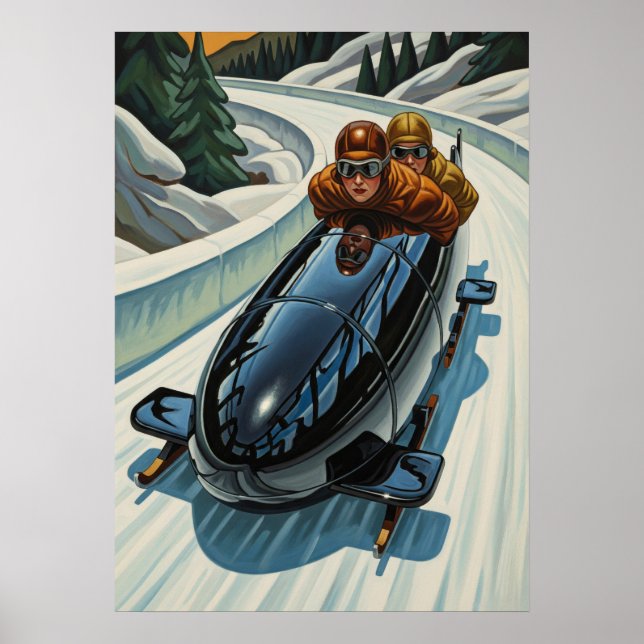 Poster LA BOBEUSE (O Bobsleder) (Frente)