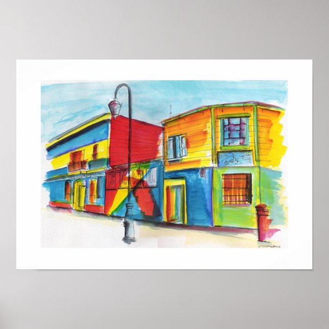 Poster La Boca (Frente)