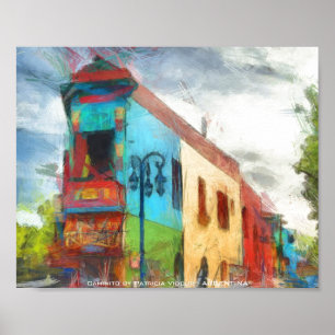 Poster La Boca Caminito
