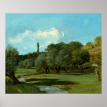 La Bretonnerie - Gustave Courbet Fine Art