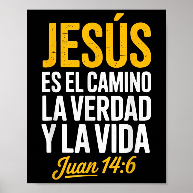 Poster La Camisa De Jesus En Espanol Christian Spanish  (Frente)