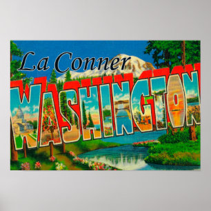 Poster La Conner, Washington - grandes cenas da letra