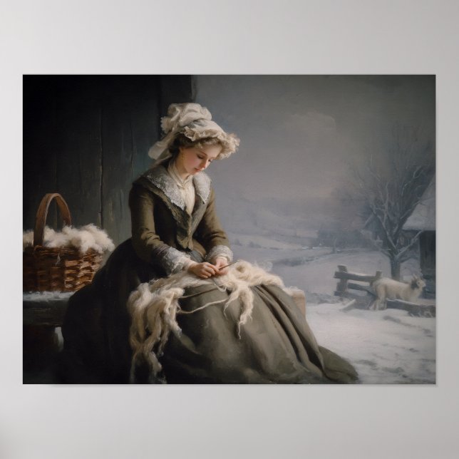 Poster Lã de colheita (Frente)