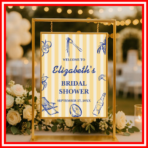 Poster La Dolce Vita Limões Chamada de Chá de Noiva Itali