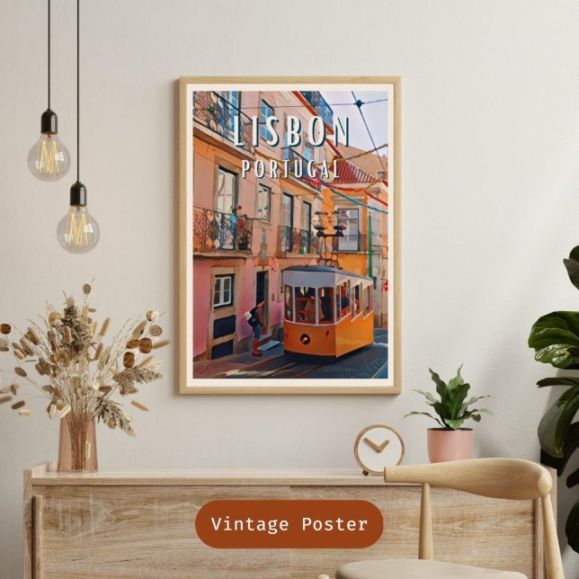 Poster La douceur de Lisbonne (Lisbonne : Charme maritime, culture envoûtante.)