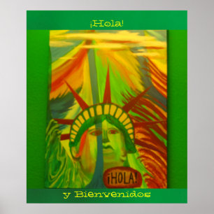 Póster - La Estatua de la Libertad - ¡ Hola!