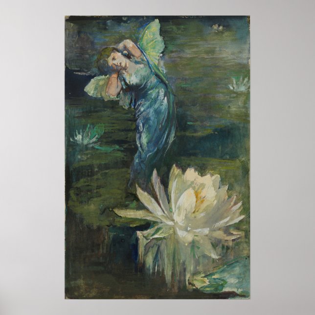 Poster La Farge - O Espírito do Lírio de Água (Frente)