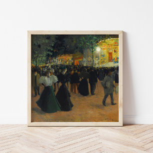 Poster La Fête Foraine Louis Abel-Truchet