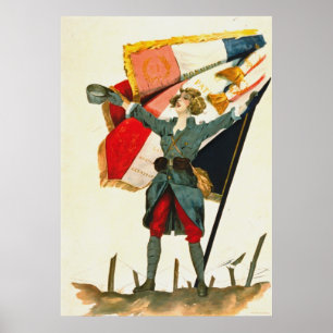 Poster La France 1918 de Vive