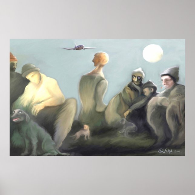 Póster La gente de la chamada 'FulContraste' (Frente)