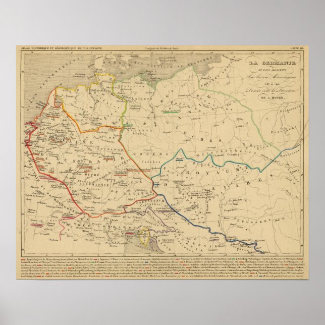 Póster La Germanie 511 a 741 (Frente)