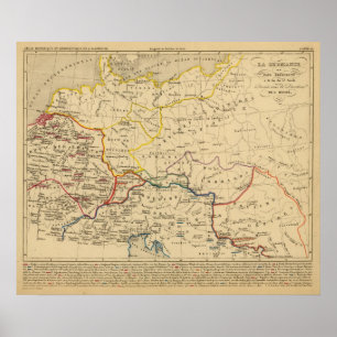 Póster La Germanie a la fin du 5e siecle