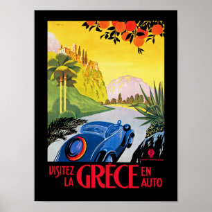 Poster La Grece de Visitez