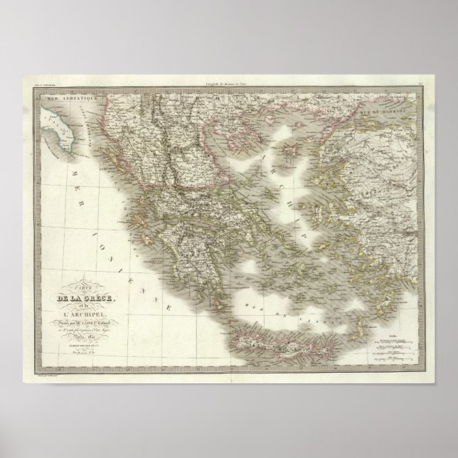 Póster La Grece - Grécia (Frente)