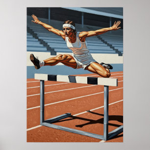 Poster LA HAIE ÉLÉGANTE (The Elegant Hurdle)