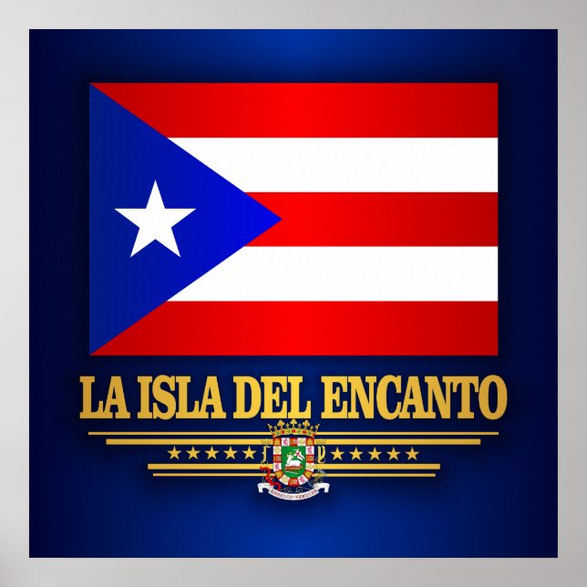 Póster La Isla del Encanto (Frente)