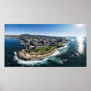 Poster La Jolla Cove Panorâmica
