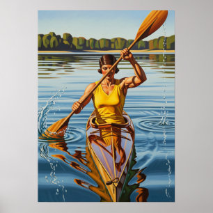 Poster LA KAYAKISTE (Kayaker)
