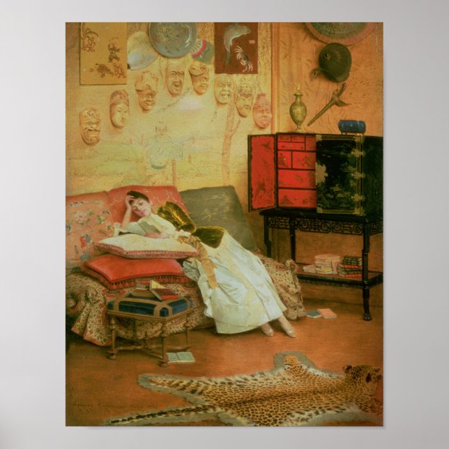 Poster La Liseuse (Frente)